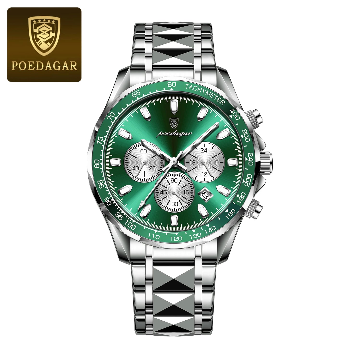 POEDAGAR - Luxury Business Chronograph Watch