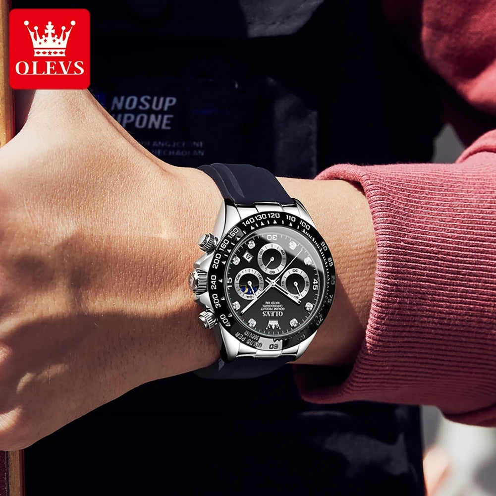 OLEVS 2875 - Luxury Chronograph Watch