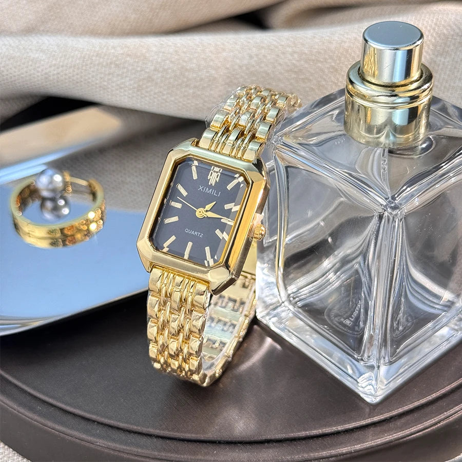 2025 Luxury Women's Watch - Fashion Quartz Wristwatch for Business And Female Students Light And Stylish Ladies' Timepiece