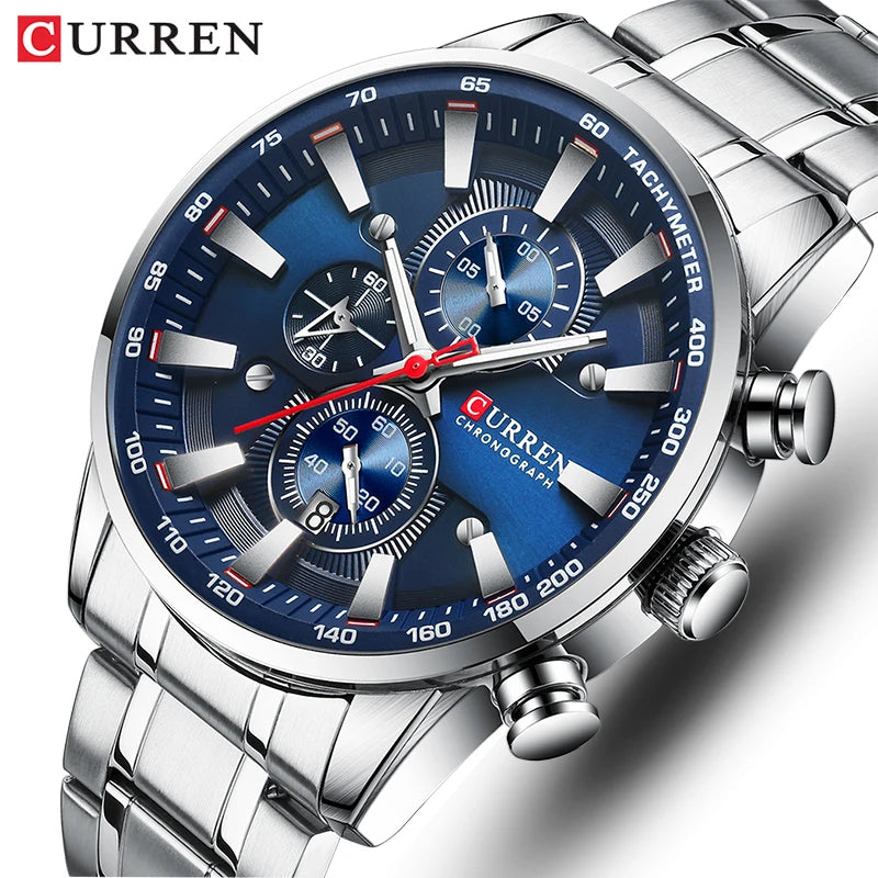 CURREN - Luxury Sport Chronograph Watch