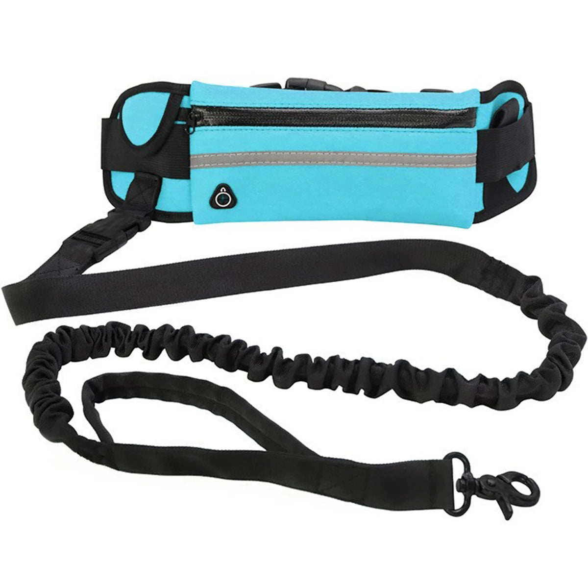 Hands Free Dog Leash - Reflective with Waist Bag for Running & Walking