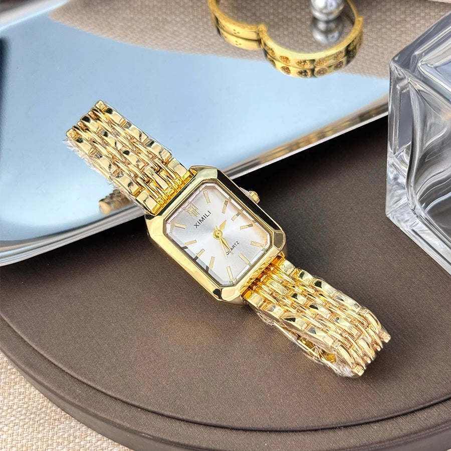 2025 Luxury Women's Watch - Fashion Quartz Wristwatch for Business And Female Students Light And Stylish Ladies' Timepiece