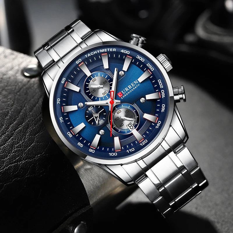 CURREN - Luxury Sport Chronograph Watch