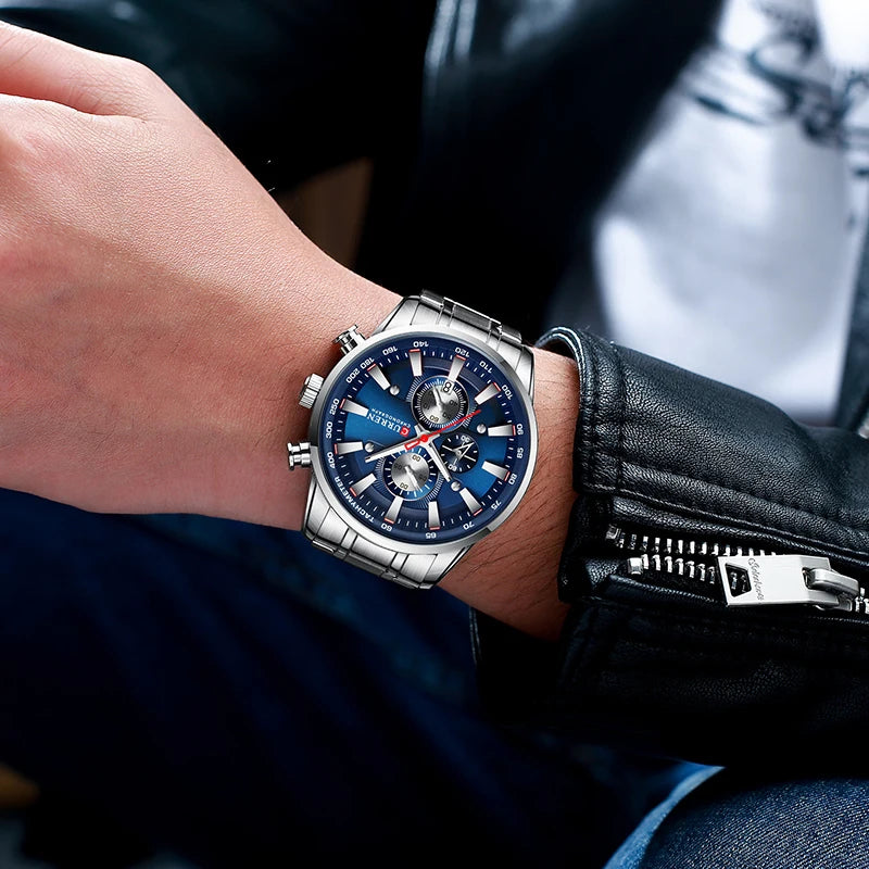 CURREN - Luxury Sport Chronograph Watch