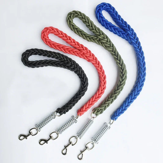Explosion-Proof Dog Leash with Shock Absorb Spring for Large Dogs