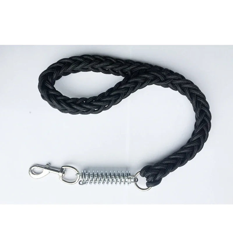 Explosion-Proof Dog Leash with Shock Absorb Spring for Large Dogs
