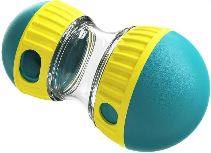 Dog Puzzle Toy - Interactive Intelligence Ball with Food Dispenser