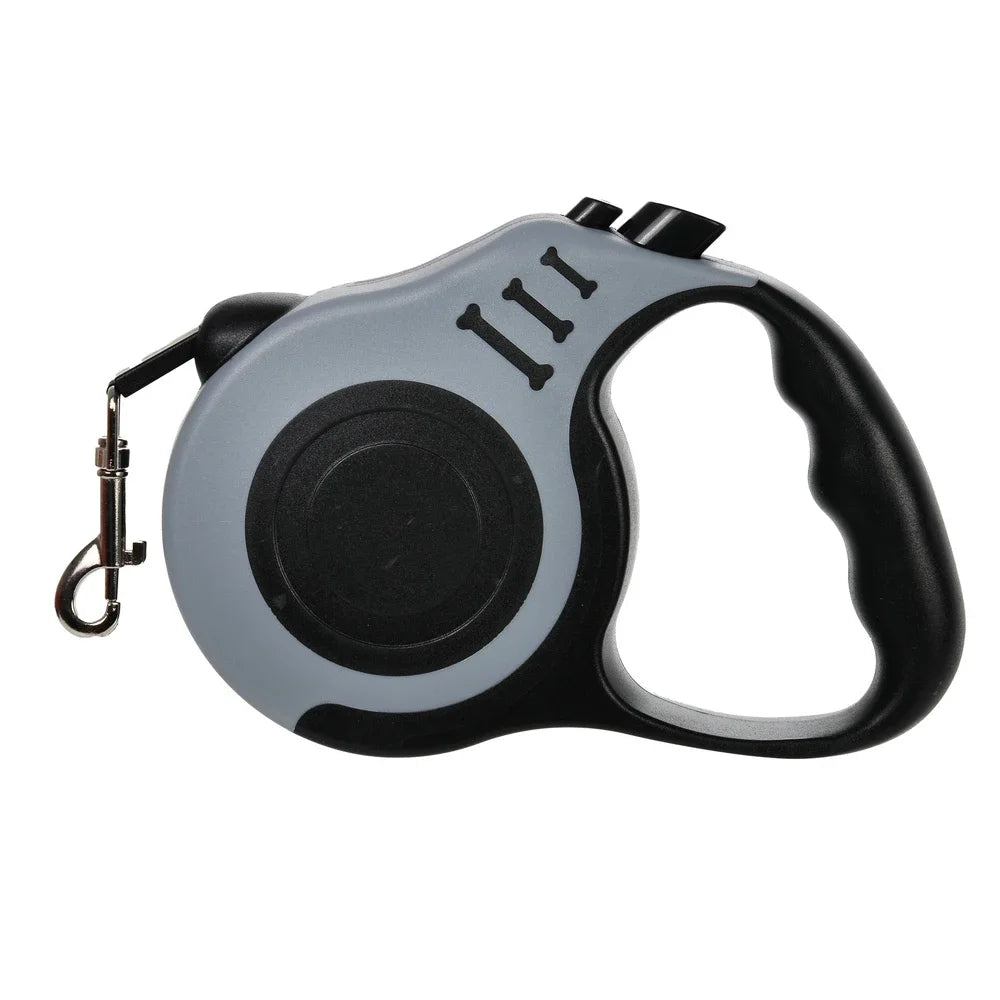 Retractable Dog Leash - 5m Automatic Nylon Lead for Small & Medium Pets