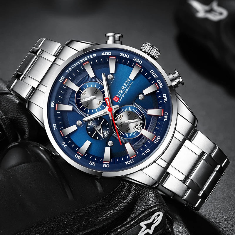 CURREN - Luxury Sport Chronograph Watch