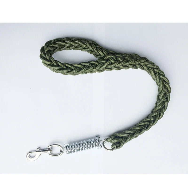 Explosion-Proof Dog Leash with Shock Absorb Spring for Large Dogs